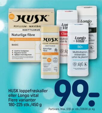 REMA 1000 Husk kosttilskud tilbud