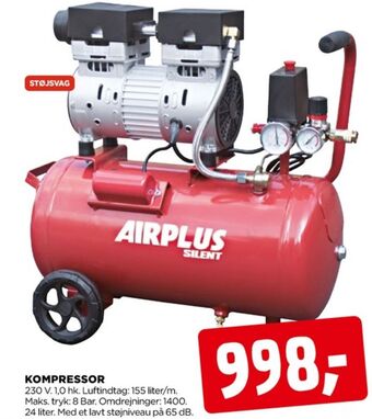 jem & fix Airplus kompressor tilbud