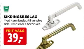 jem & fix Pn beslag sikringsbeslag tilbud