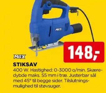 jem & fix Max stiksav tilbud