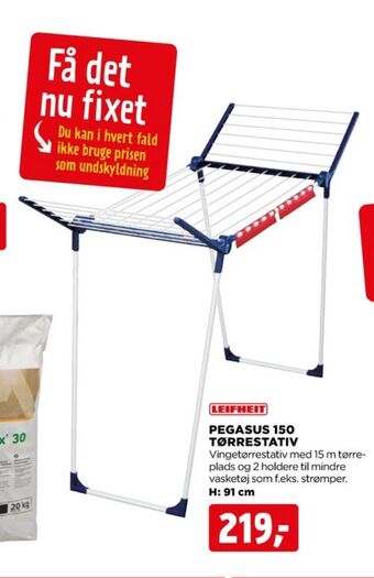 jem & fix Leifheit tørrestativ tilbud