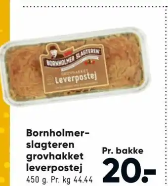 Bornholmer-Slagteren Grovhakket Leverpostej