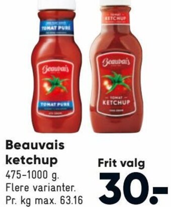Bilka Beauvais Ketchup tilbud