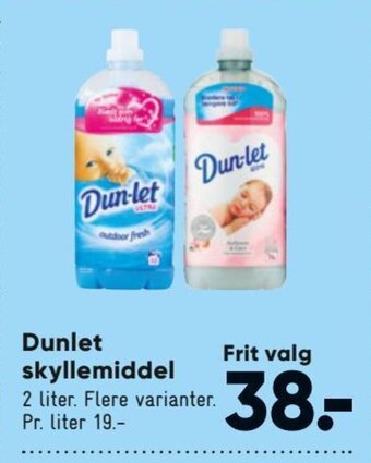 Bilka Dunlet Skyllemiddel tilbud
