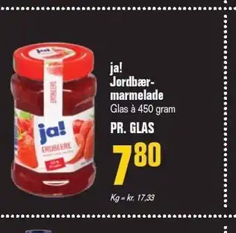 Poetzsch Padborg Jordbær marmelade tilbud