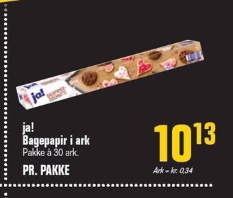 Poetzsch Padborg Ja! bagepapir i ark tilbud
