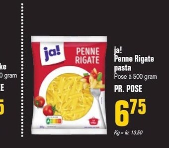 Poetzsch Padborg Ja! penne rigate pasta tilbud