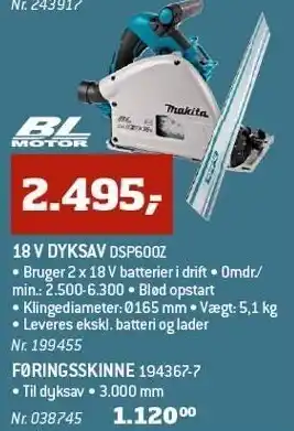 Bygma 18 v dyksav tilbud