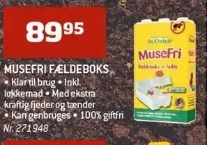 Musefri fældeboks