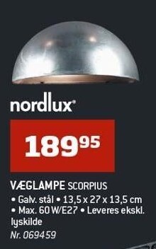 Bygma Væglampe tilbud