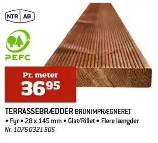 Terassebrædder