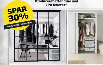 Elfa lumi skydedøre