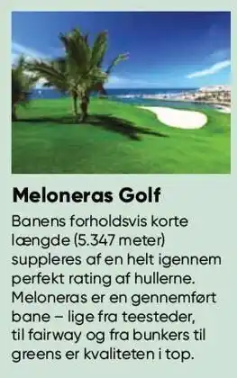Meloneras golf