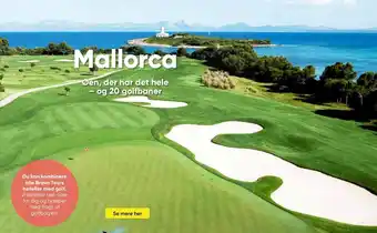 Bravo Tours Golfrejser på mallorca tilbud