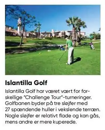 Islantilla golf