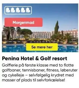 Bravo Tours Penina hotel & golf resort tilbud