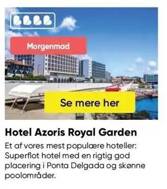 Hotel azoris royal garden