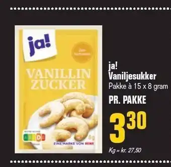 Otto Duborg Vaniljesukker tilbud