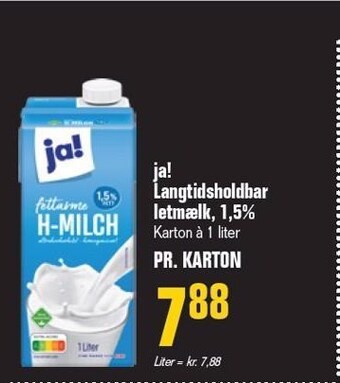 Otto Duborg Langtidsholdbar letmælk tilbud