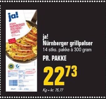 Otto Duborg Nürnberger grillpølser tilbud
