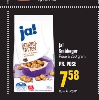 Otto Duborg Ja! småkager tilbud