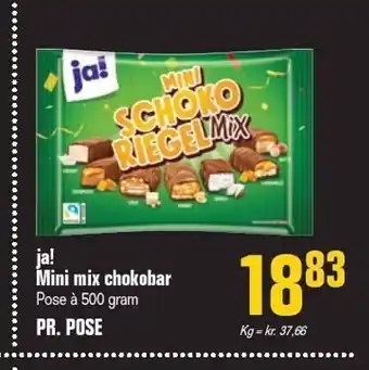 Otto Duborg Ja! mini mix chokobar tilbud