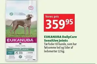 Maxi Zoo Eukanuba dailycare sensitive joints tilbud