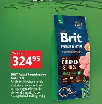 Brit adult premium by nature xl