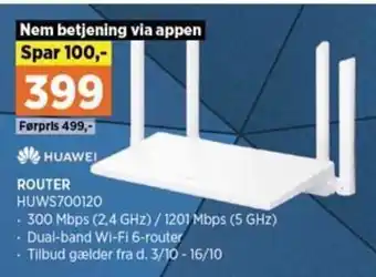 Power Huawei Router tilbud