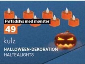 Power Halloween-Dekoration tilbud