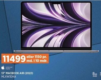 Power 13" Macbook Air (2022) tilbud