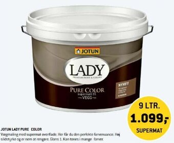 XL-BYG Jotun Lady Pure Color tilbud