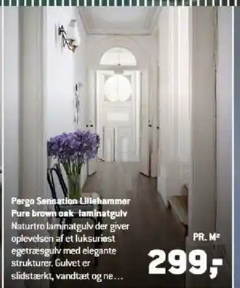 Pargo Sensation Lillehammer Pure Brown Oak Laminatgulv