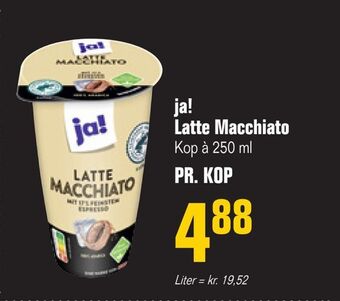Otto Duborg Ja! latte macchiato tilbud