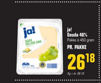 Otto Duborg Ja! gouda 48% tilbud