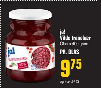 Otto Duborg Ja! vilde tranebær tilbud