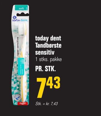 Otto Duborg Today dent tandbørste sensitiv tilbud