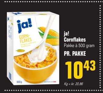 Otto Duborg Ja! cornflakes tilbud