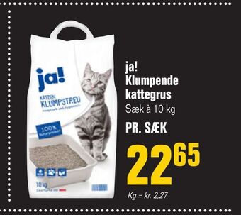 Otto Duborg Ja! klumpende kattegrus tilbud