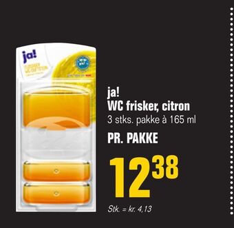 Otto Duborg Ja! wc frisker, citron tilbud