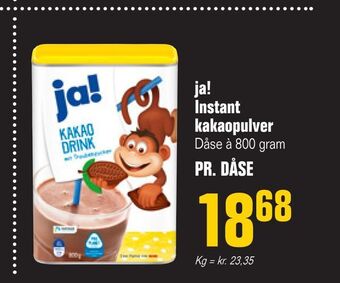 Poetzsch Padborg Ja! instant kakaopulver tilbud