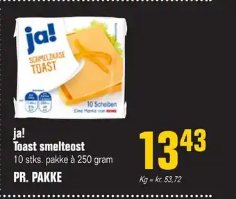 Ja! toast smelteost