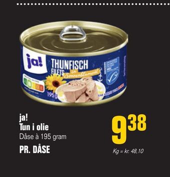 Poetzsch Padborg Ja! tun i olie tilbud