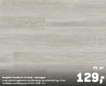 BerryAlloc Trendline XL Pro Verdi Laminatgulv
