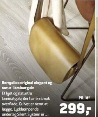 BerryAlloc Original Elegant eg Natur Laminatgulv
