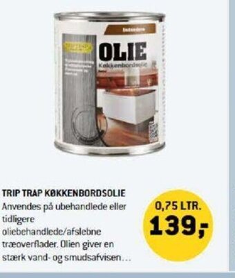 XL-BYG Trip Trap Køkkenbordsolie tilbud
