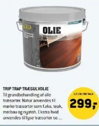 XL-BYG Trip Trap Trægulvolie tilbud