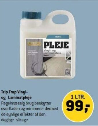 XL-BYG Trip Trap Vinyl og Laminatpleje tilbud