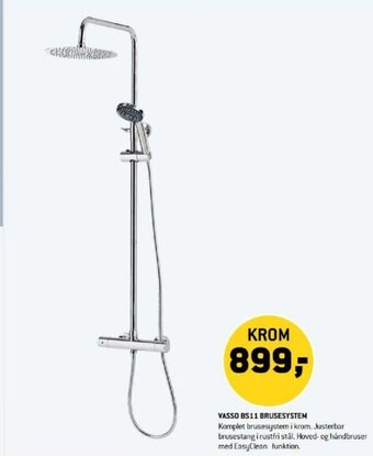 XL-BYG Vasso BS11 Brusesystem tilbud