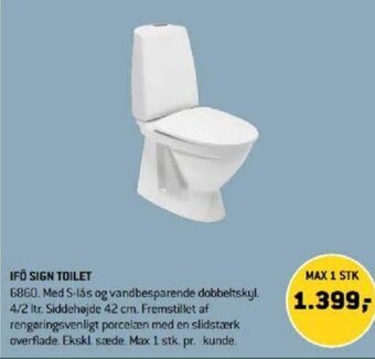 XL-BYG Ifö Sign Toilet tilbud